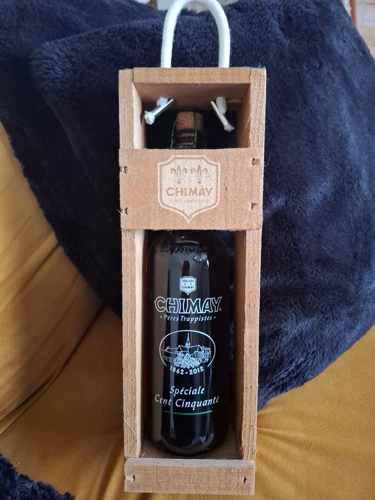 Bouteille chimay collector special 1862-2012, Collections, Marques de bière, Enlèvement