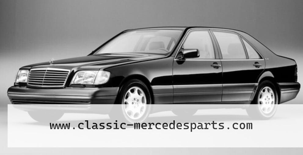Portier Mercedes w140 S-klasse SE rechts-achter, Auto-onderdelen, Ophalen, Gebruikt, -, Deur