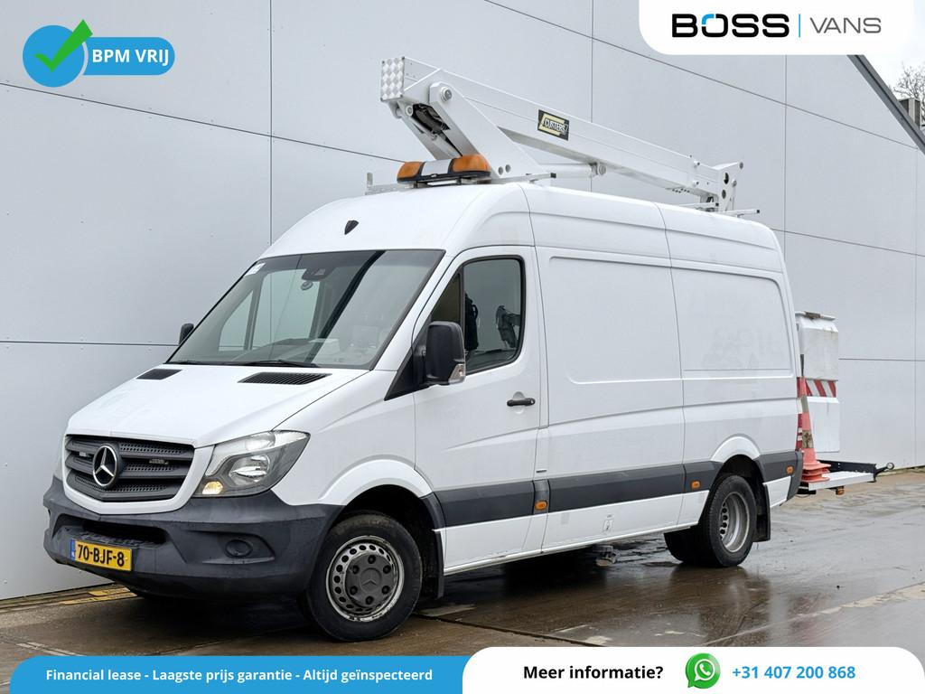 Mercedes-Benz Sprinter 516 2.2 CDI Hoogwerker 14 meter N2 /, Auto's, Gebruikt, Zwart, 4 cilinders, 2000 kg