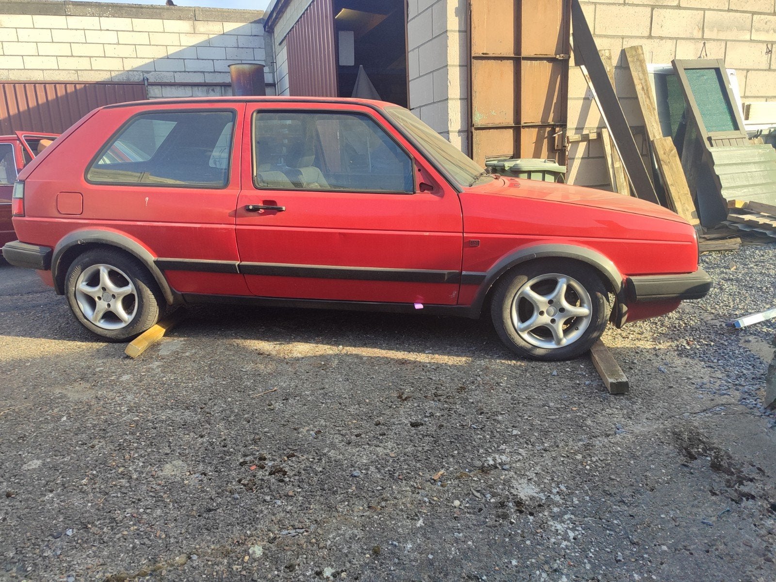 Golf 2 met mooie patina look, Autos, Volkswagen, Particulier, Achat, Golf
