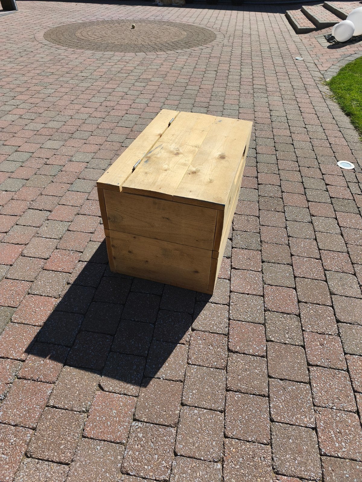 steigerhouten kist, Ophalen, 50 – 75, 50 tot 100 cm, Zo goed als nieuw