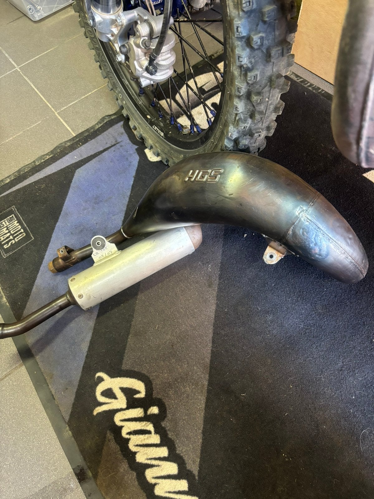Honda cr 125 hgs, Ophalen