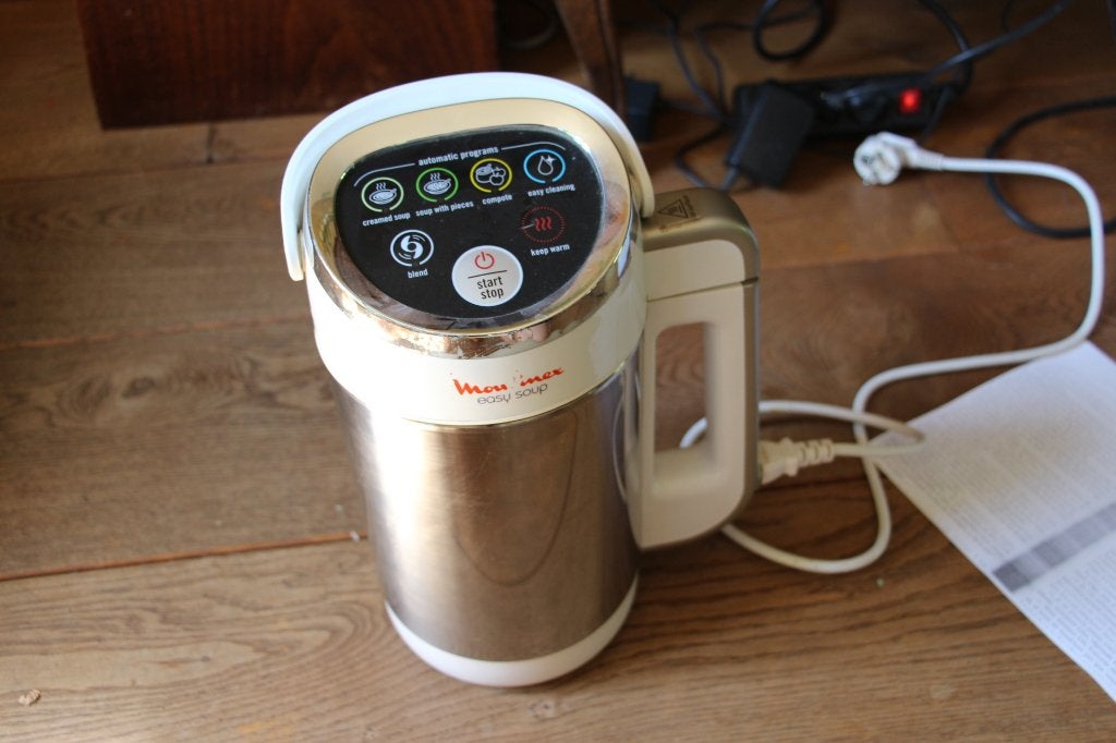 Soupmaker Moulinex LM841B10, 1 à 2 litres, Enlèvement, Utilisé, 3 vitesses ou plus