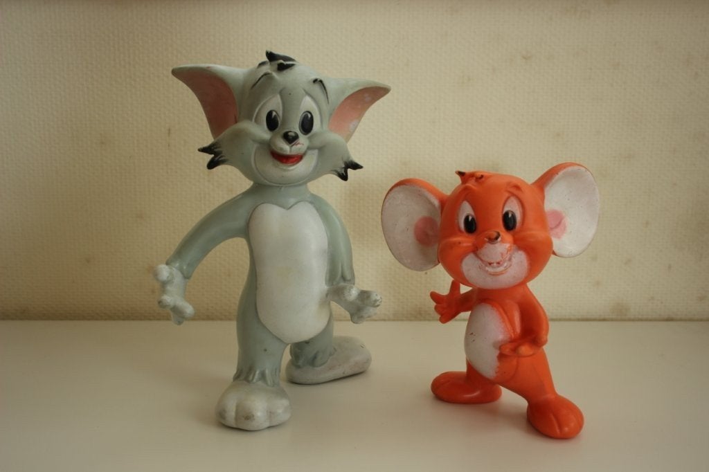 Vintage Pieper pieppop Tom & Jerry, Ophalen of Verzenden