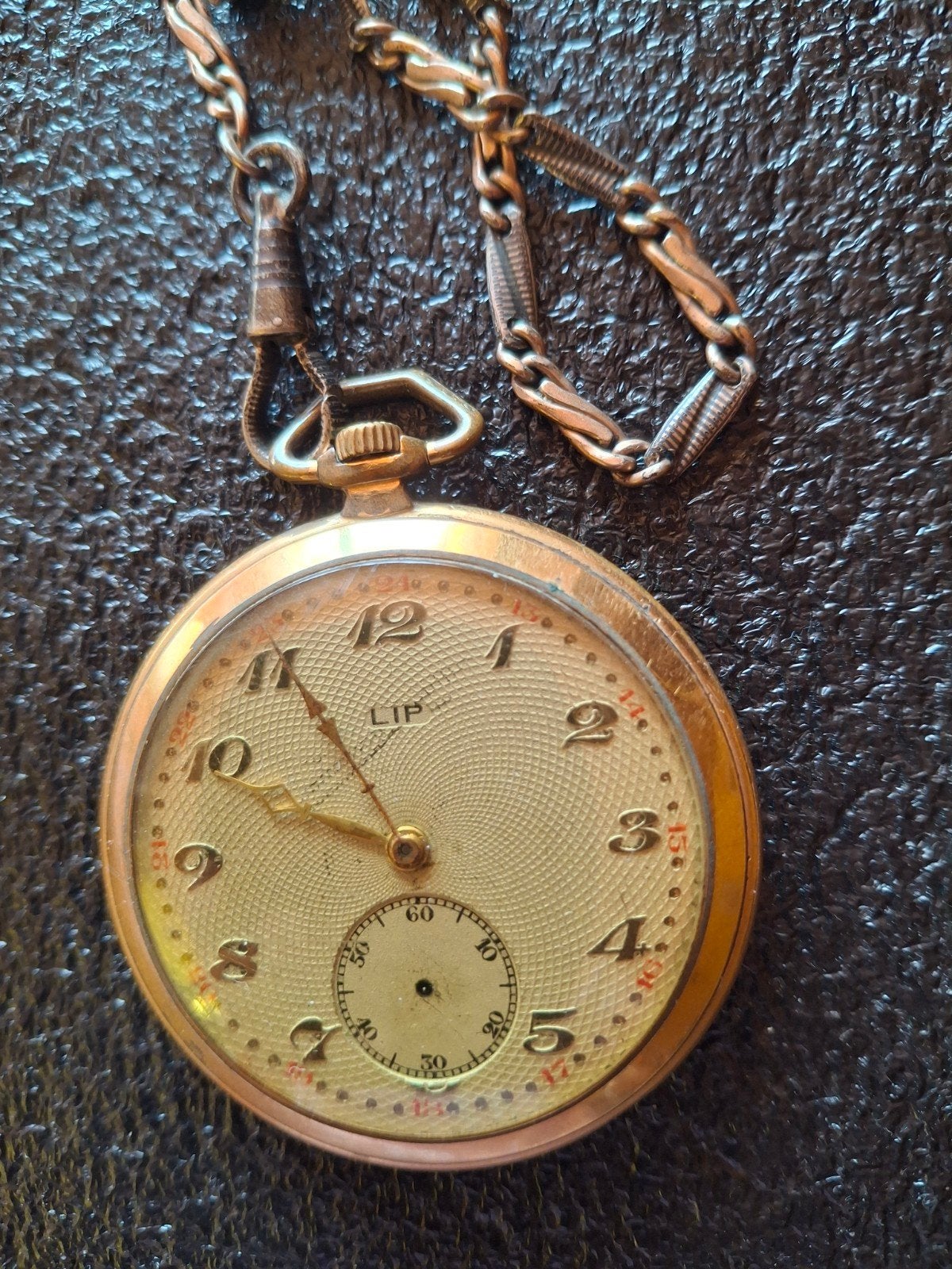 Antiek zakhorloge, Ophalen