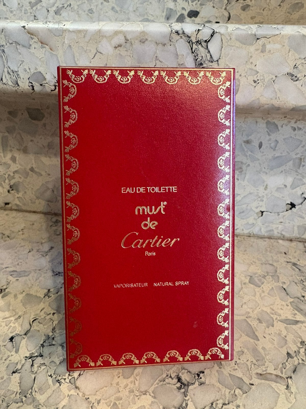 MUST DE CARTIER heropvulbare flacon 50 ml met doos, Collections, Parfums, Enlèvement ou Envoi, Comme neuf