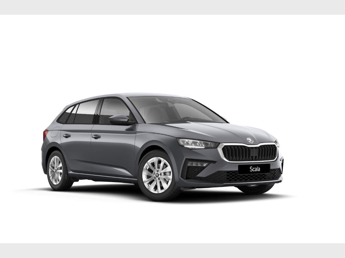 Skoda Scala Scala Family 1.0 TSI 85kW (115pk) DSG7 - 5 jaar, Auto's, Scala, Berline, Zilver of Grijs, Geheel digitaal combi-instrument