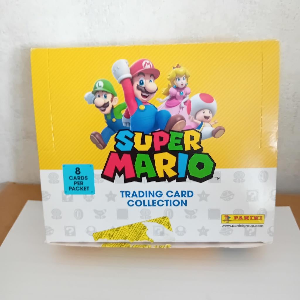 super mario 18 pochettes Panini et classeur, Collections, Enlèvement, Comme neuf