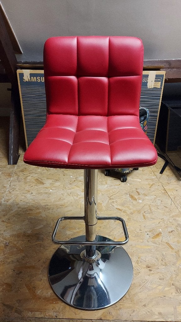 tabouret, Maison & Meubles, Tabourets de bar, 2 tabourets, Enlèvement, Utilisé, Cuir
