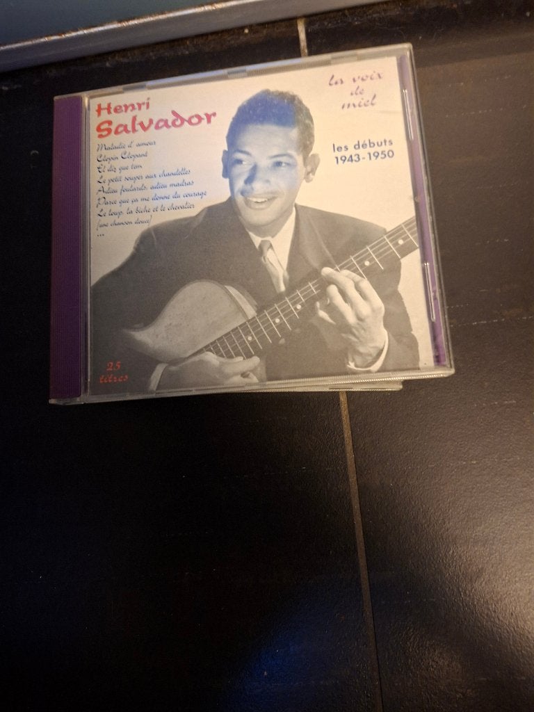 cd - henri salvador - les debuts 1943-1950, CD & DVD, Enlèvement ou Envoi, Comprend un livret, Comme neuf, Compilation