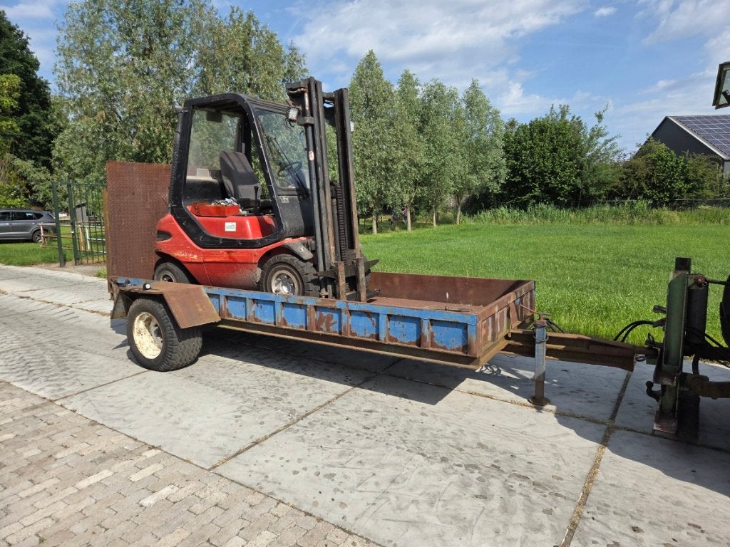 4 a 5 tons oprijwagen heftruck oprijkar machine transporter, Ophalen, Hydraulisch, Heftruck