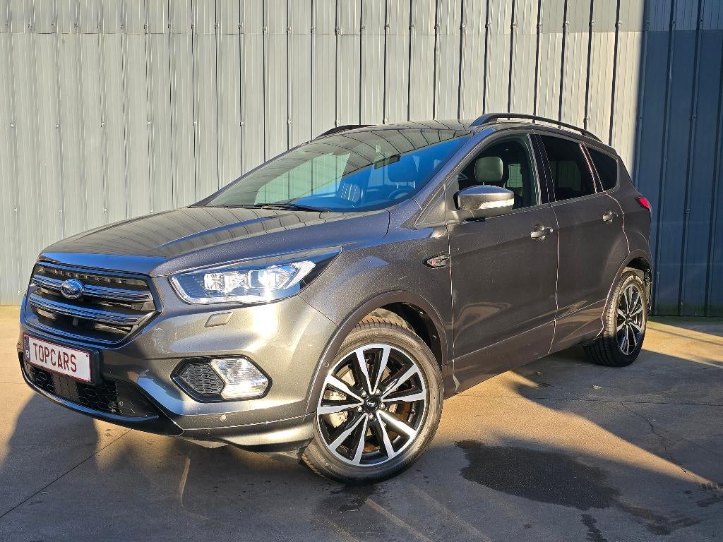 ✔FORD KUGA 1.5i ST-line 2019 Euro6❕ Apps, Trekhaak.., Voorwielaandrijving, 1498 cc, 4 cilinders, Alcantara
