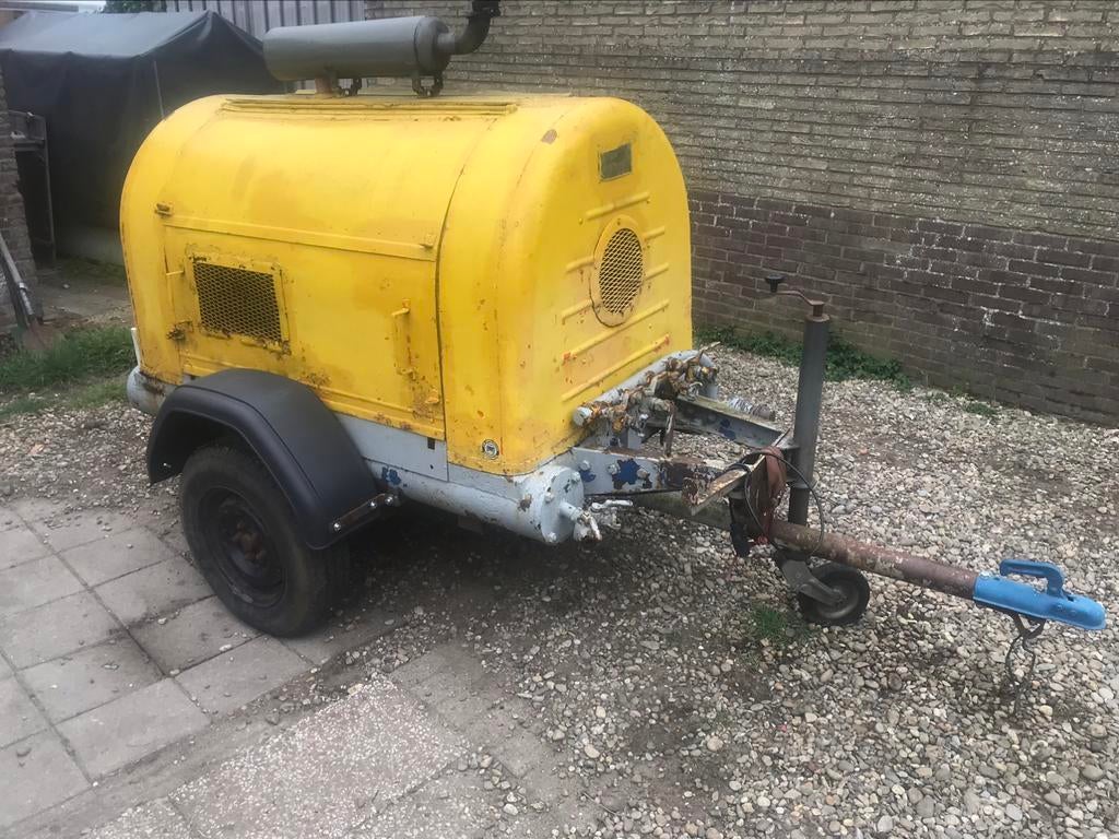 Te koop irmer elze Compressor Deutz motor atlas copco pomp, Doe-het-zelf en Bouw, Compressors, Ophalen of Verzenden, Zo goed als nieuw