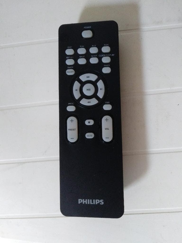 Philips afstandsbediening RC202240101 voor MC146 MC147 MC155, Ophalen of Verzenden, Gebruikt, Origineel, Mediaspeler