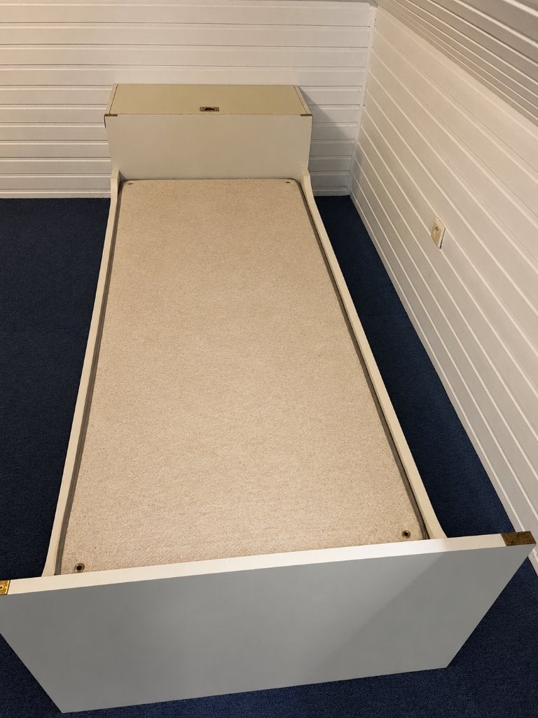 Enkelbed, Huis en Inrichting, Ophalen, Gebruikt, 90 cm, Eenpersoons