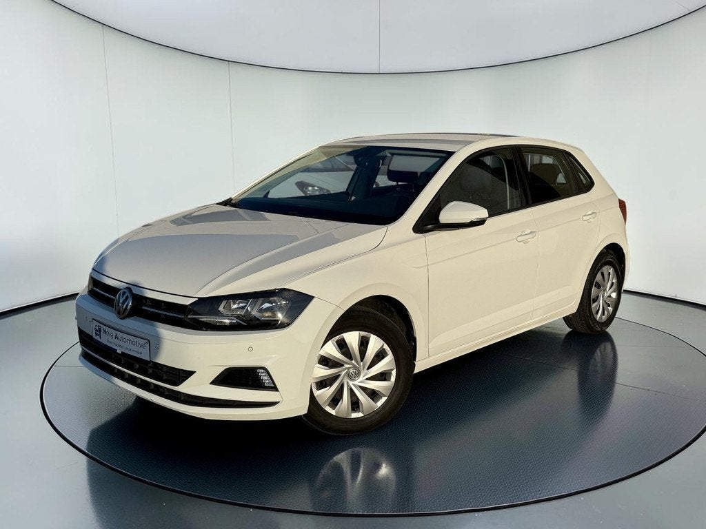 Volkswagen Polo 1.0i, 11/2017, Airco, Carplay, 12m Garantie, Autos, Achat, Euro 6, Boîte manuelle, Noir