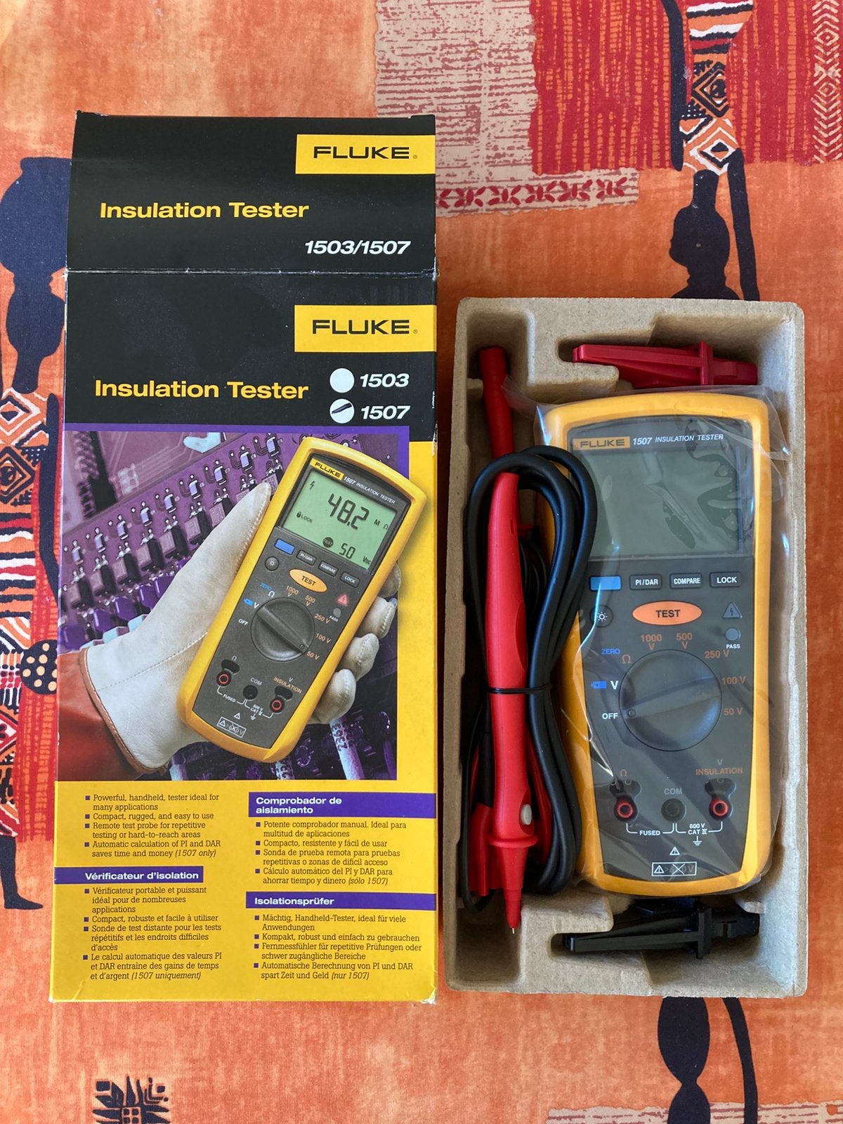 Titre : Fluke 1507 Testeur d’isolement NEUF – Professionnel, Bricolage & Construction, Instruments de mesure, Enlèvement, Neuf