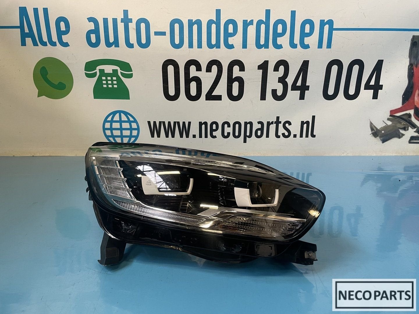 RENAULT SCENIC FULL LED KOPLAMP ORIGINEEL ALLES LEVERBAAR !!, Auto-onderdelen, Gebruikt, -, Renault, -