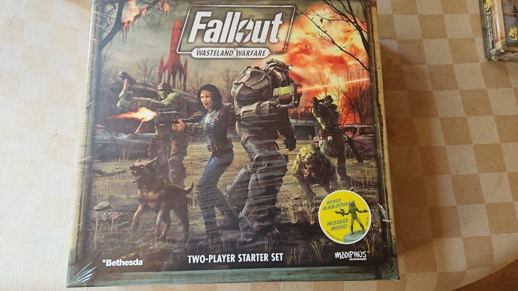 bordspel seal Fall-Out Wasteland Warfare the boardgame, Hobby en Vrije tijd, Gezelschapsspellen | Bordspellen, Een of twee spelers