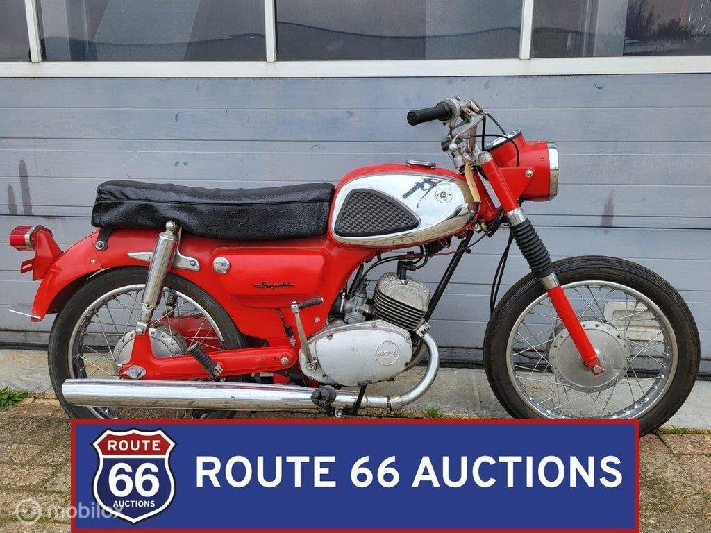 Suzuki S32 | 1965 | Route 66 Auctions, Motoren, Gebruikt, Overig, Handgeschakeld