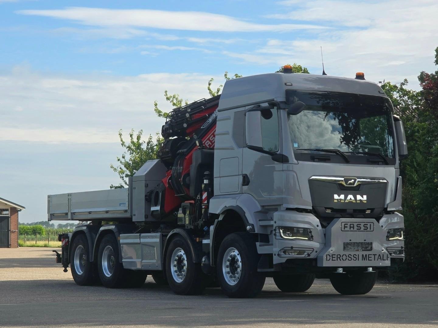 MAN TGS 37/510 8x4 FASSI 115tm GRUE/ FYJIB/ TREUIL/ TRACTEUR, Achat, 375 kW, Euro 6, Entreprise