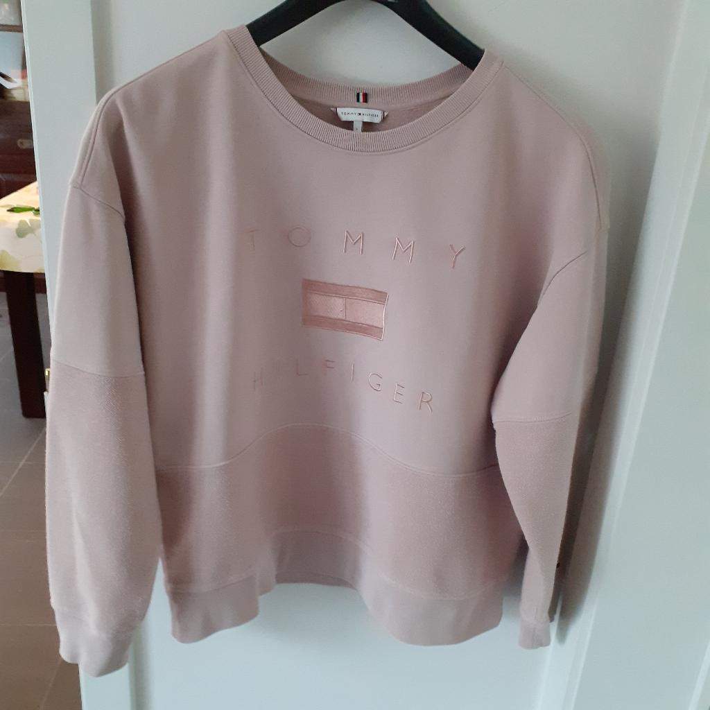 TOMMY HILFIGER Oud-roze sweater Maat: L Prijs: € 4, Tommy hilfiger, Ophalen of Verzenden, Roze, Gedragen