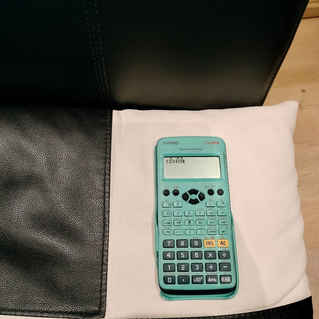 Wetenschappelijke rekenmachine Casio FX92B, Ophalen of Verzenden, Gebruikt