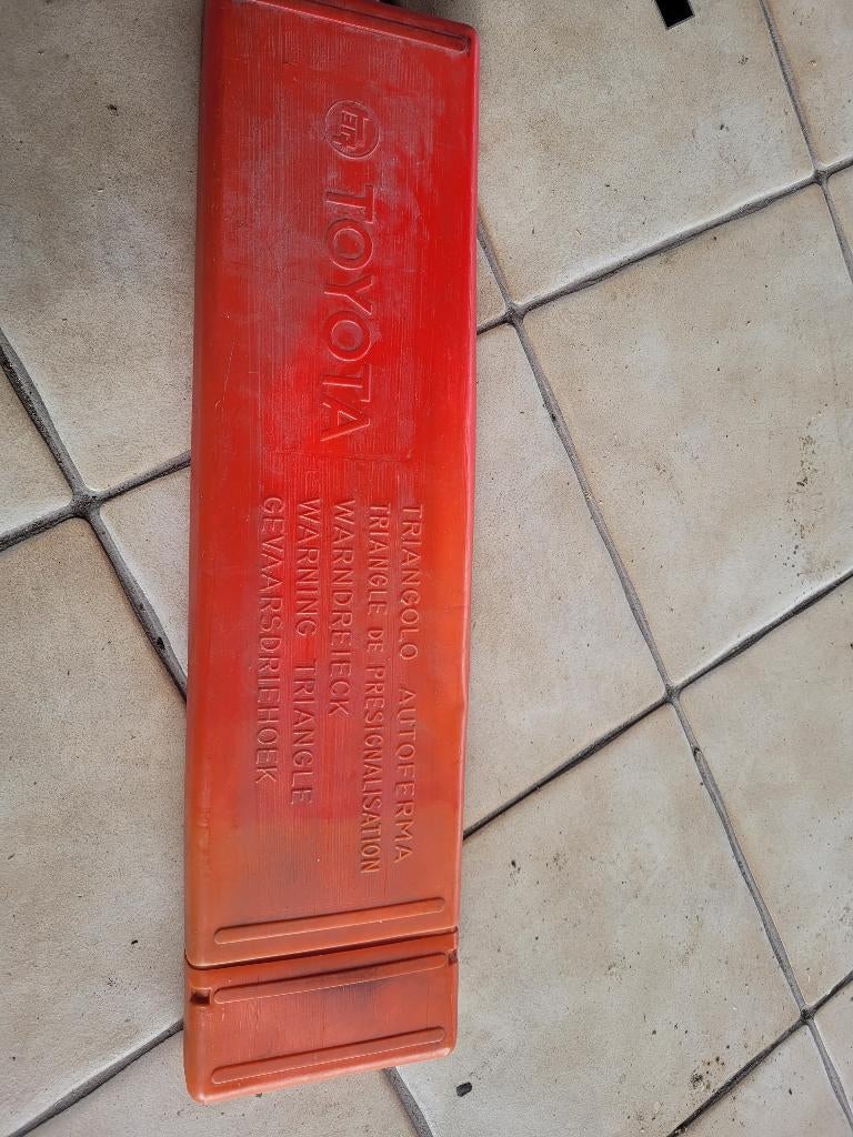 Triangle de Sécurité Toyota Vintage - Officiel (1980/90), Enlèvement, Neuf
