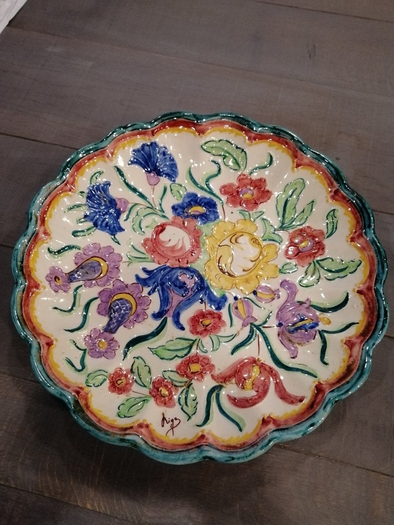 mooie grote bloemenschaal, Ophalen
