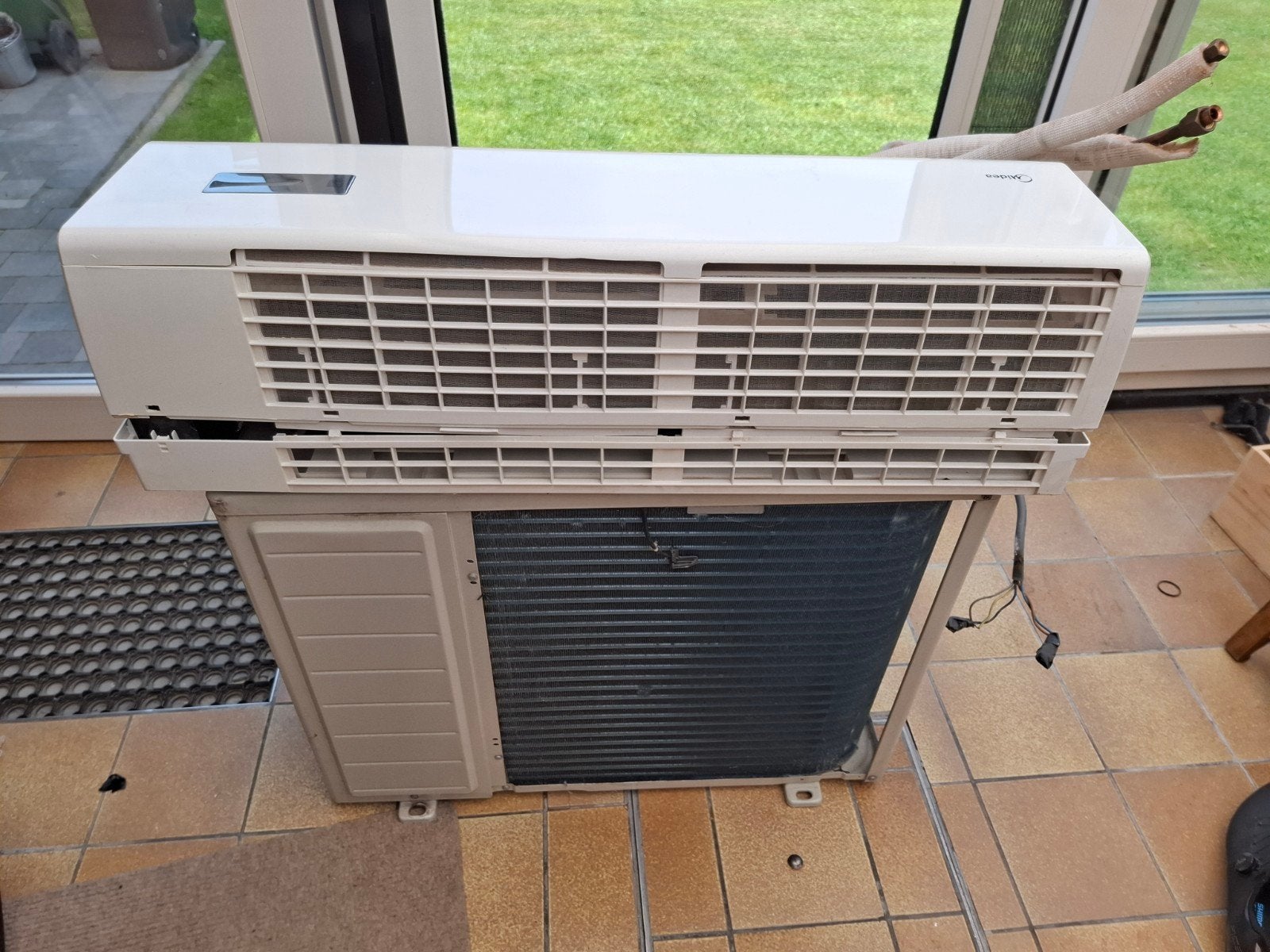 Vaste airco voor koelen en verwarmen 2,5 kW, Ophalen, Verwarmen