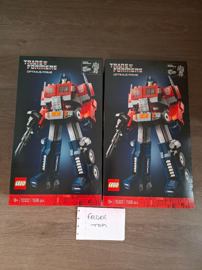 Lego Optimus prime 10302 nieuw, Ophalen of Verzenden, Nieuw, Complete set, Lego