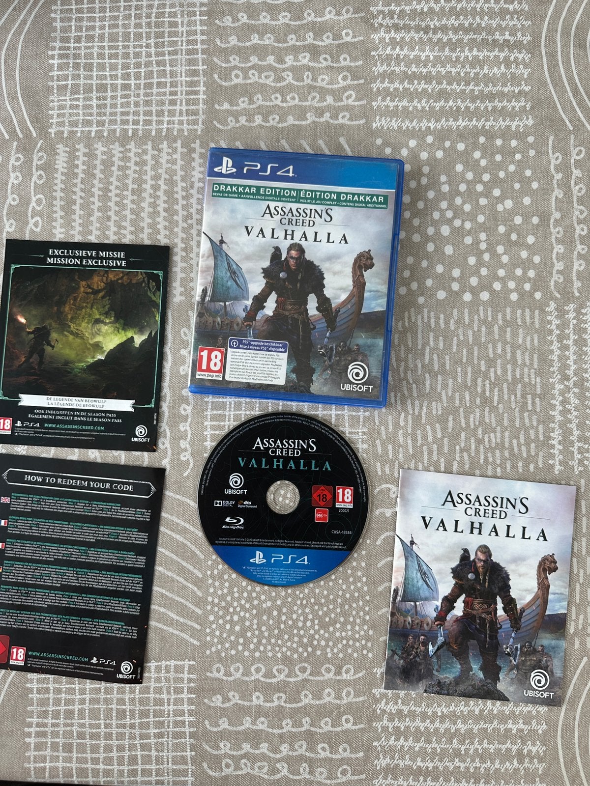Assasins Creed Valhalla [Drakkar Edition] Ps4/Ps5 spel, Ophalen of Verzenden, Gebruikt