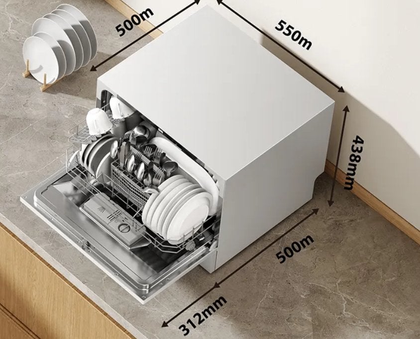 vaatwasser tafelmodel voor o.a.kopstudent, Elektronische apparatuur, Vaatwasmachines, Ophalen, Minder dan 85 cm, Eco programma