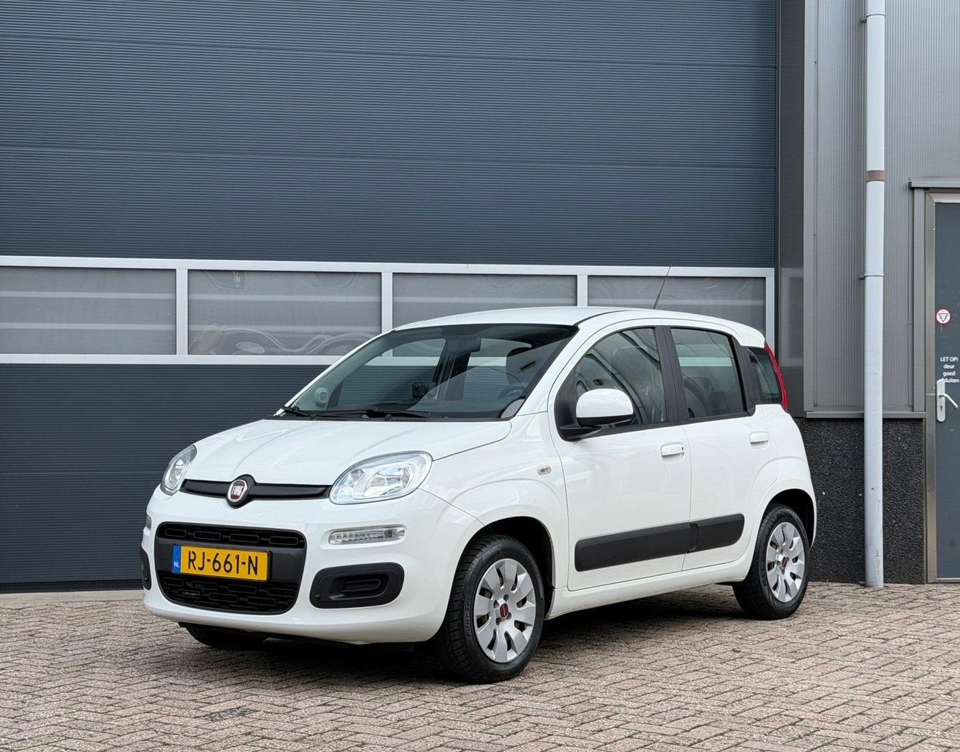 Fiat Panda 0.9 TwinAir Popstar bj.2017 Airco|Lage km|Nap., Auto's, 88 g/km, Panda, Wit, Handgeschakeld