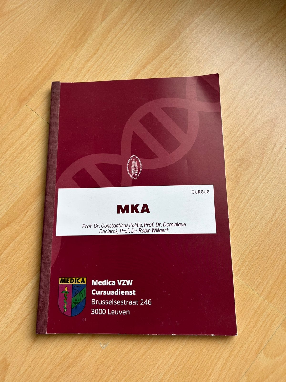 Cursus MKA, Boeken, Ophalen of Verzenden, Zo goed als nieuw