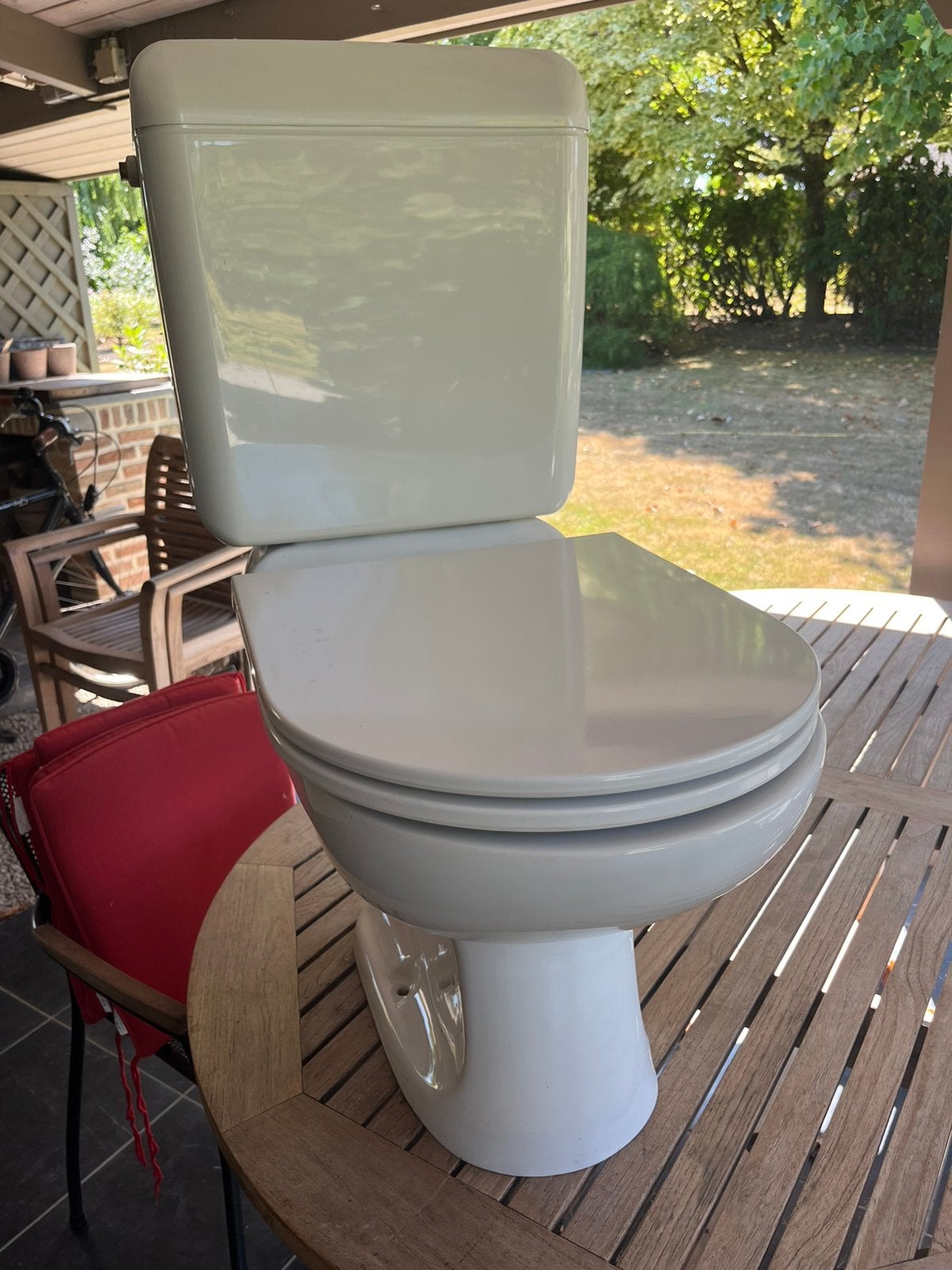 Toilet Keramag/spoelbak Geberit/Softclose, Doe-het-zelf en Bouw, Ophalen, Gebruikt, Toilet