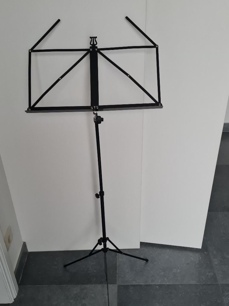 muziekstandaard opvouwbaar, Muziek en Instrumenten, Standaarden, Ophalen of Verzenden, Muziekstandaard
