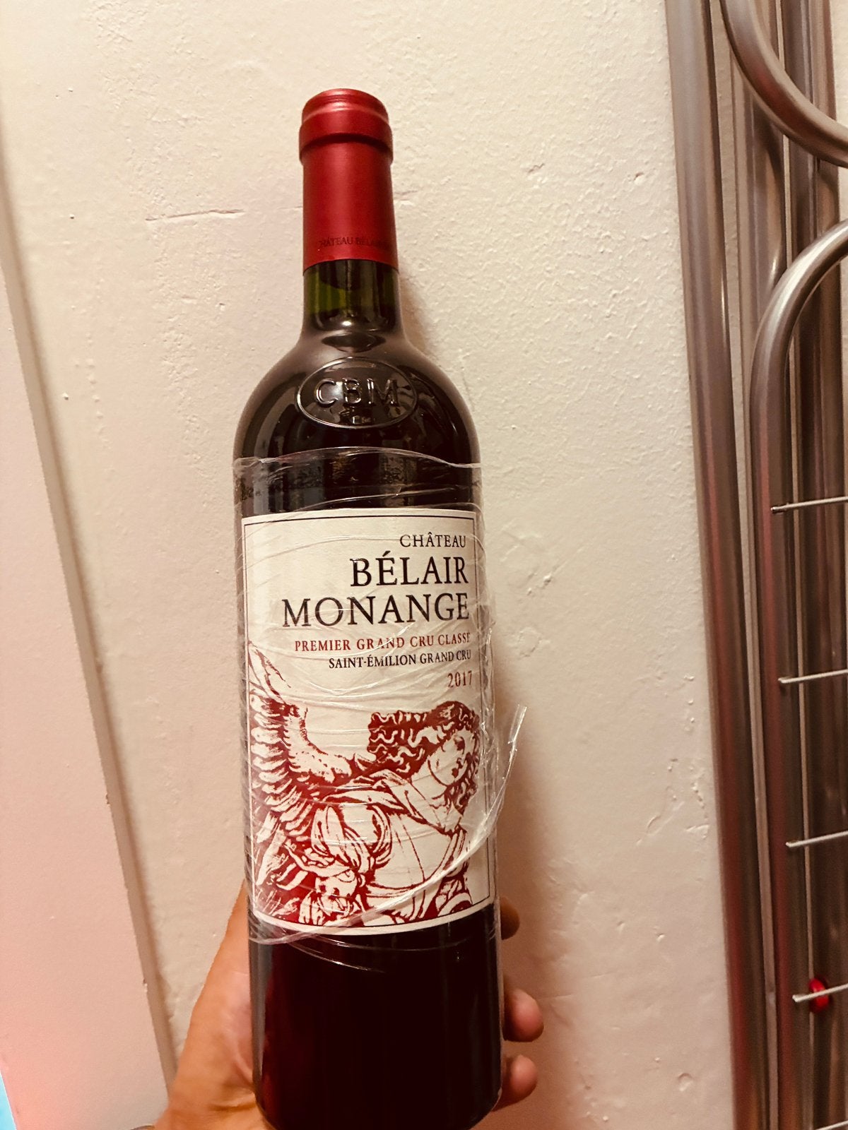 6 x Château Belair Montange 2017, Ophalen, Frankrijk, Nieuw, Rode wijn