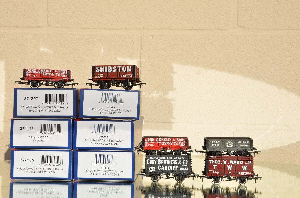 HO-Bachmann-DC-LOT-6 wagens-met-NEM-doos, Ophalen of Verzenden, Nieuw, Bachmann