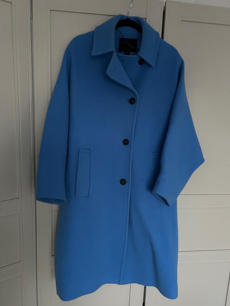Zara jas, Ophalen, Zo goed als nieuw, Maat 36 (S), Blauw