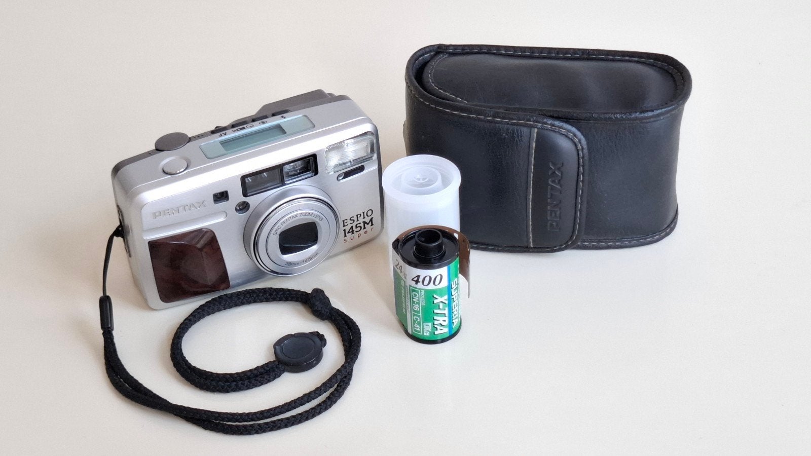 Pentax Espio 145M - Analoge point & shoot, Ophalen of Verzenden