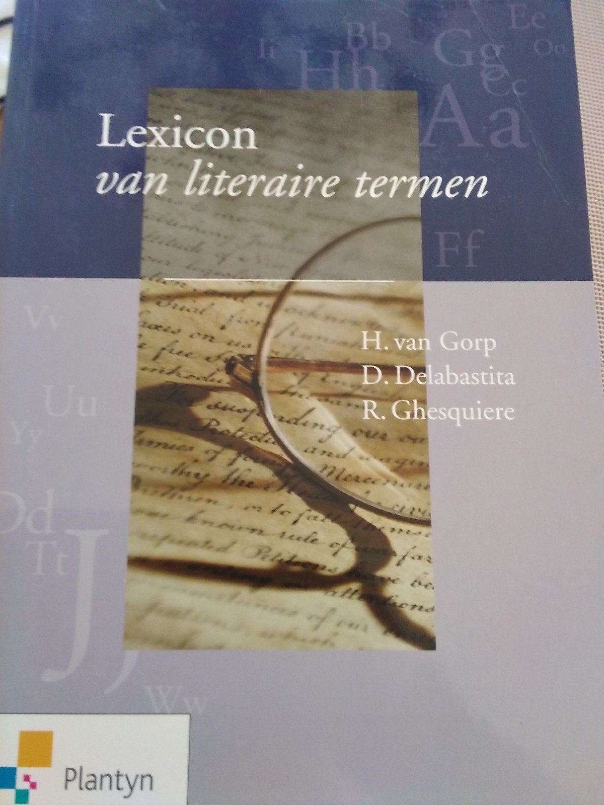LEXICON VAN LITERAIRE TERMEN, Boeken, Ophalen