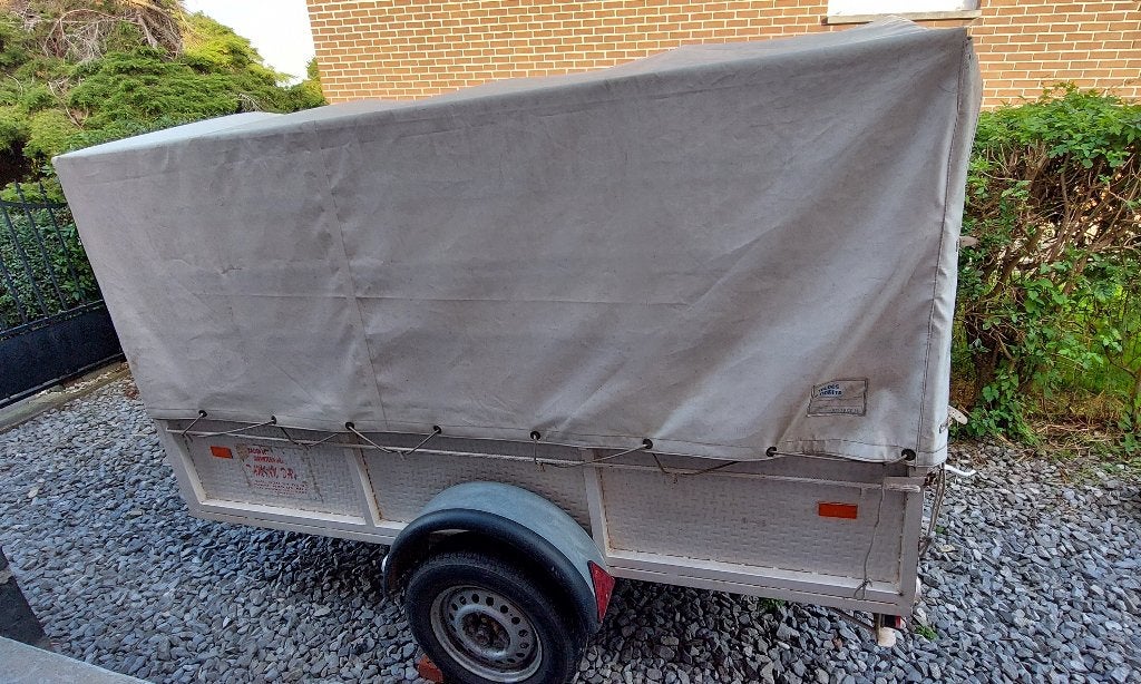 Remorque freinée bâchée - 750 kg - 5m³ - très bon état, Enlèvement, Utilisé