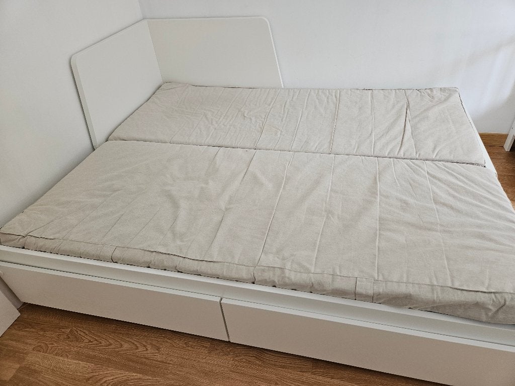 flekke lit (Ikea day bed), Utilisé, Deux personnes, Enlèvement, 80 cm