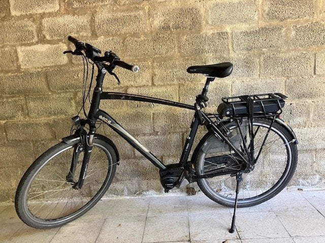 DUTCH ID electrische herenfiets, Gebruikt, Velgrem, Versnellingen, 53 tot 57 cm