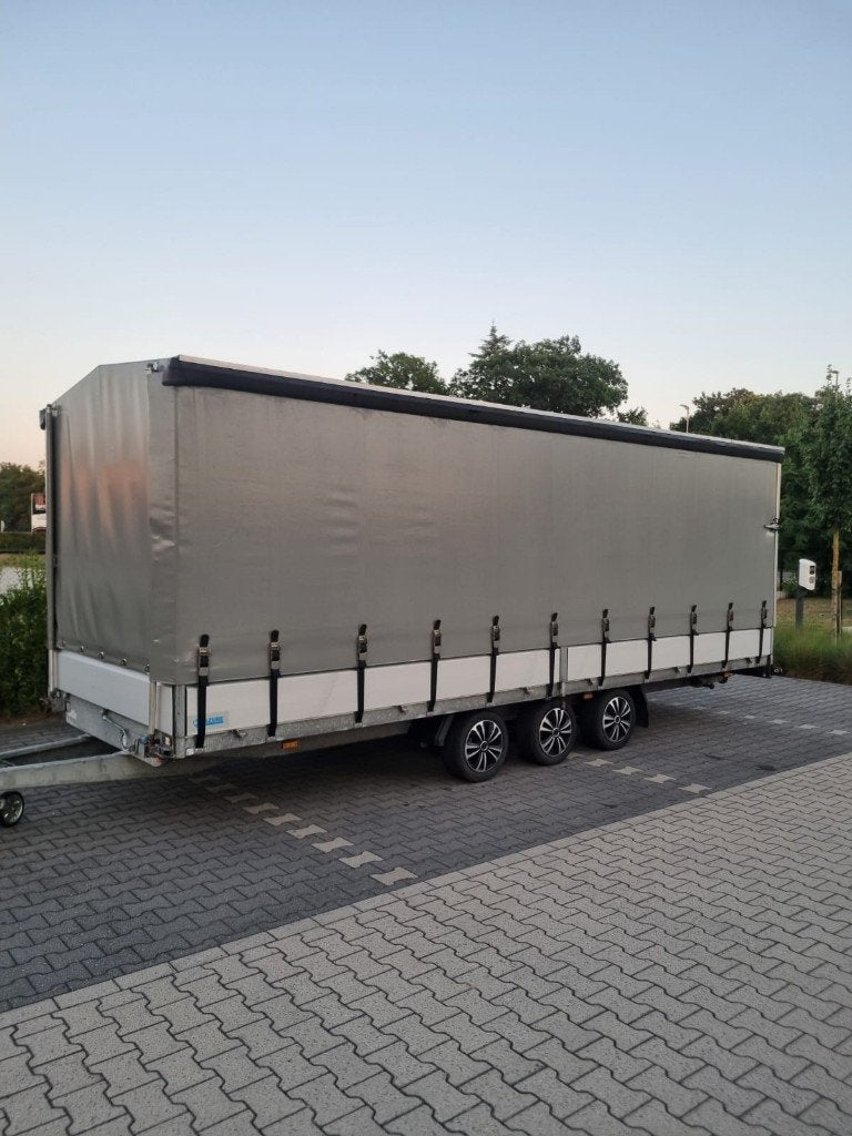 Hapert Azure - Aanhanger met schuifgordijn - Laadklep - 3,5t, Auto diversen, Aanhangers en Bagagewagens, Ophalen of Verzenden