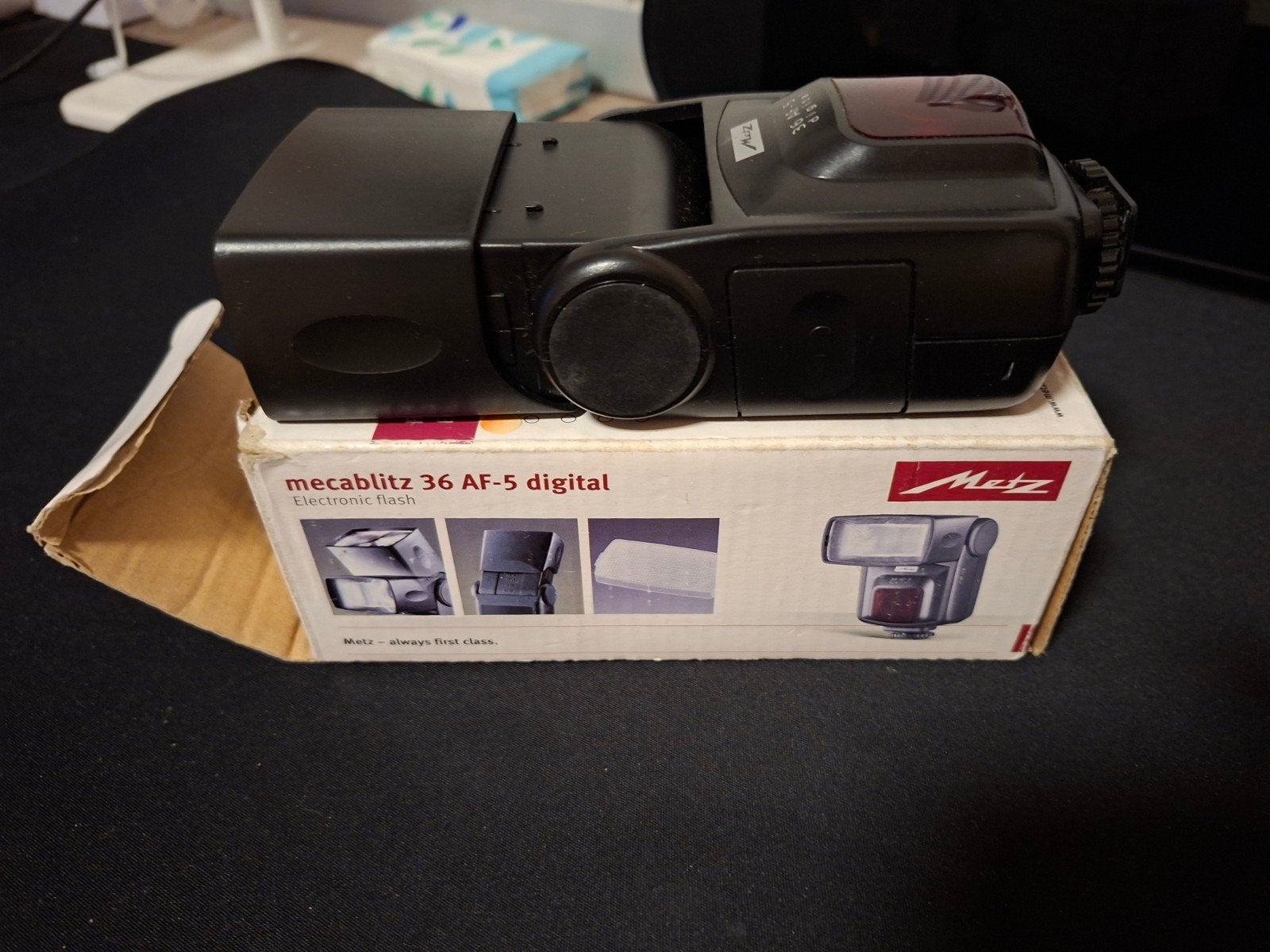 Mets canon flits, Audio, Tv en Foto, Canon, Externe flitser, Ophalen of Verzenden, Zo goed als nieuw