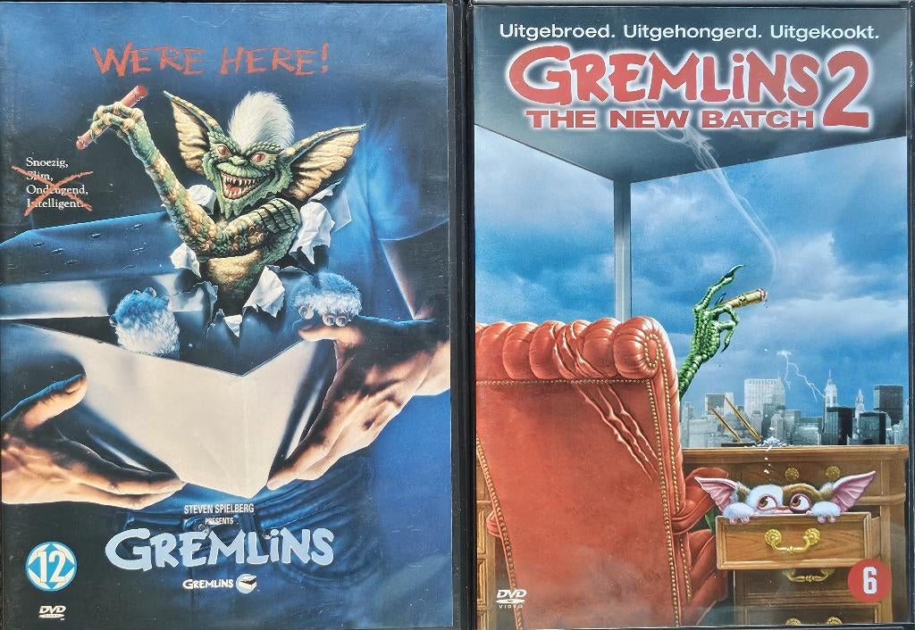 Gremlins 1&2, Ophalen of Verzenden, Zo goed als nieuw