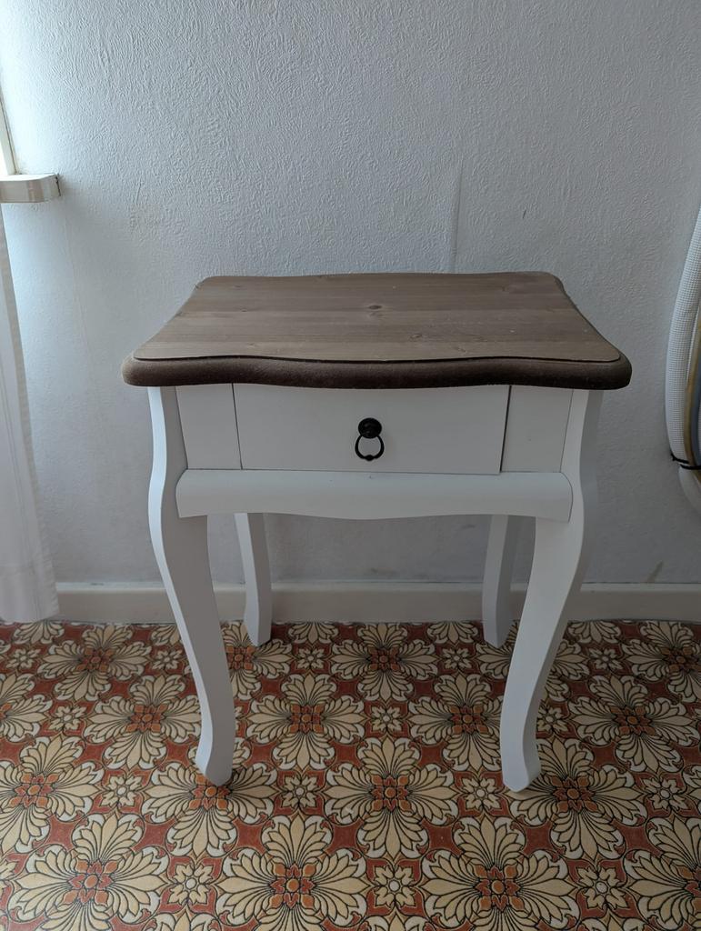 Nachttafel / bijzettafel, Ophalen, Gebruikt, Minder dan 45 cm, Minder dan 55 cm
