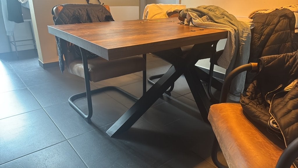 tafel en stoelen, Huis en Inrichting, Ophalen, Zo goed als nieuw